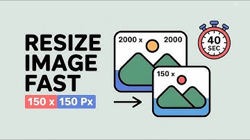 How To Resize Image To 150 x150 Pixels (Under 40 Seconds)