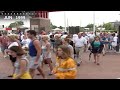 Baseball fans enjoy newly renovated Rosenblatt Stadium during opening day of 1999 College World S...