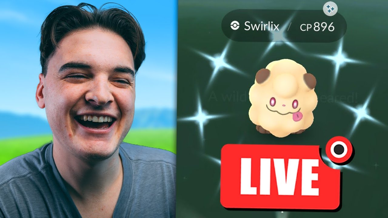 Shiny Hunting SWIRLIX in Pokémon GO!