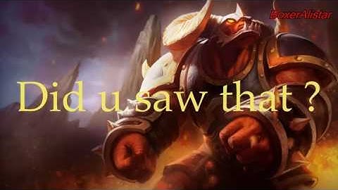 Cách Combo Alistar cơ bản và nâng cao.