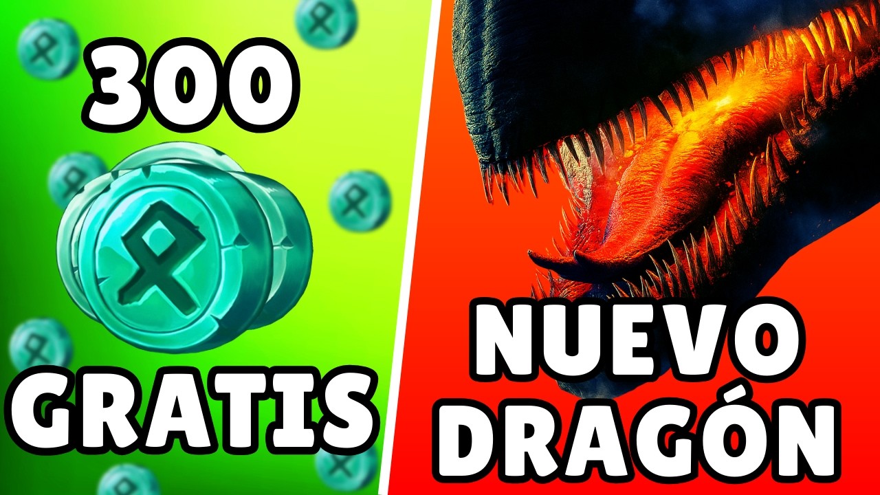 NUEVO DRAGÓN LEGENDARIO Y RUNAS GRATIS en la NUEVA ACTUALIZACIÓN *100*