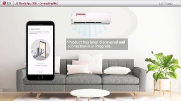 [LG Thinq App (IOS)] - Connecting Air Conditioner