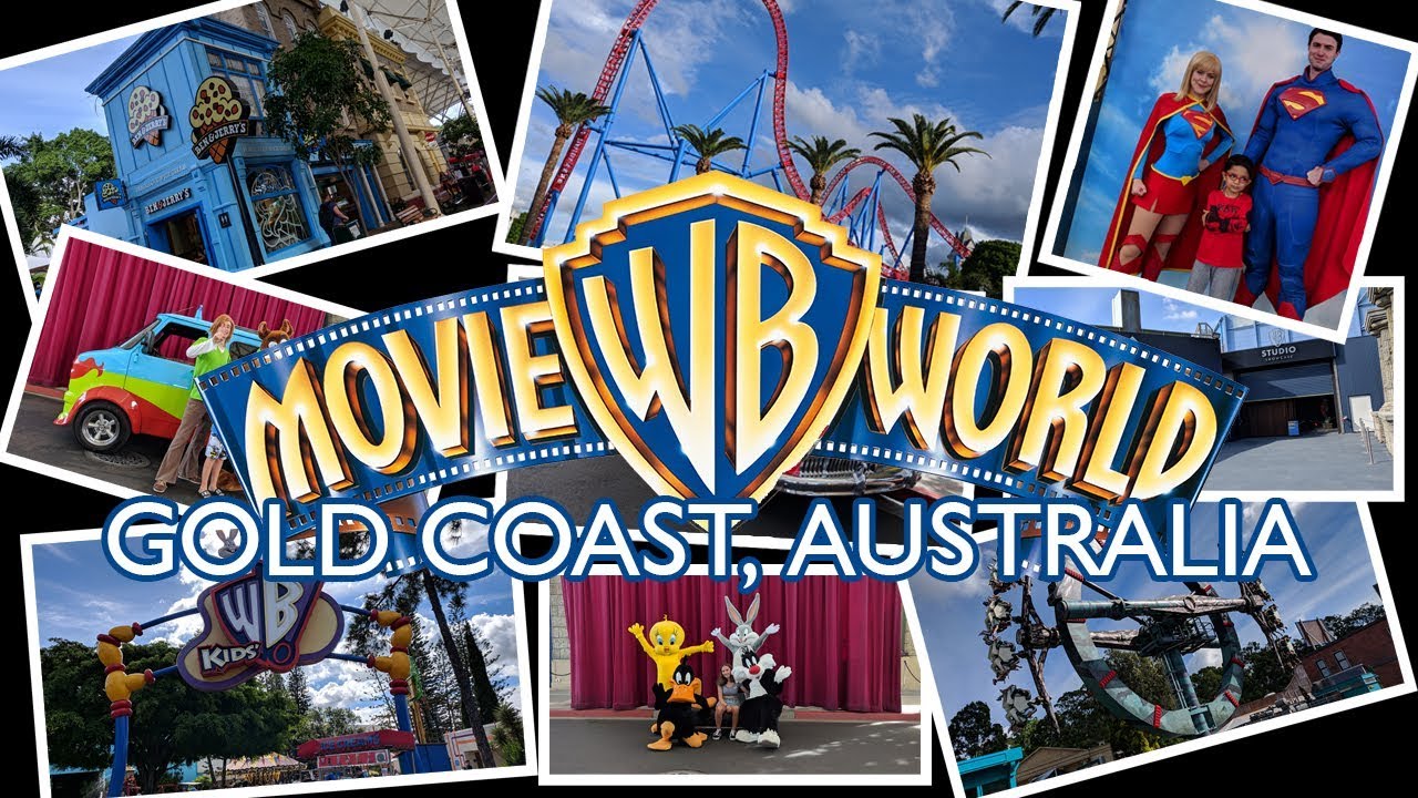 Warner Bros. Movie World Gold Coast Australia Video YouTube
