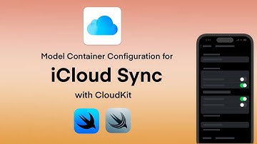 How to Configure a Model Container for iCloud Sync with CloudKit | SwiftData & SwiftUI