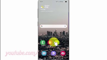Samsung Galaxy S10 : How to adjust transparency lock screen notifications