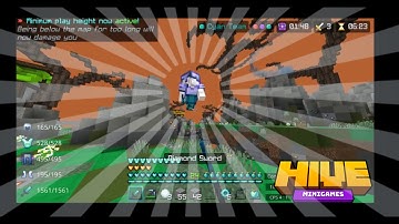 Reaching Level 25 in Hive Skywars...