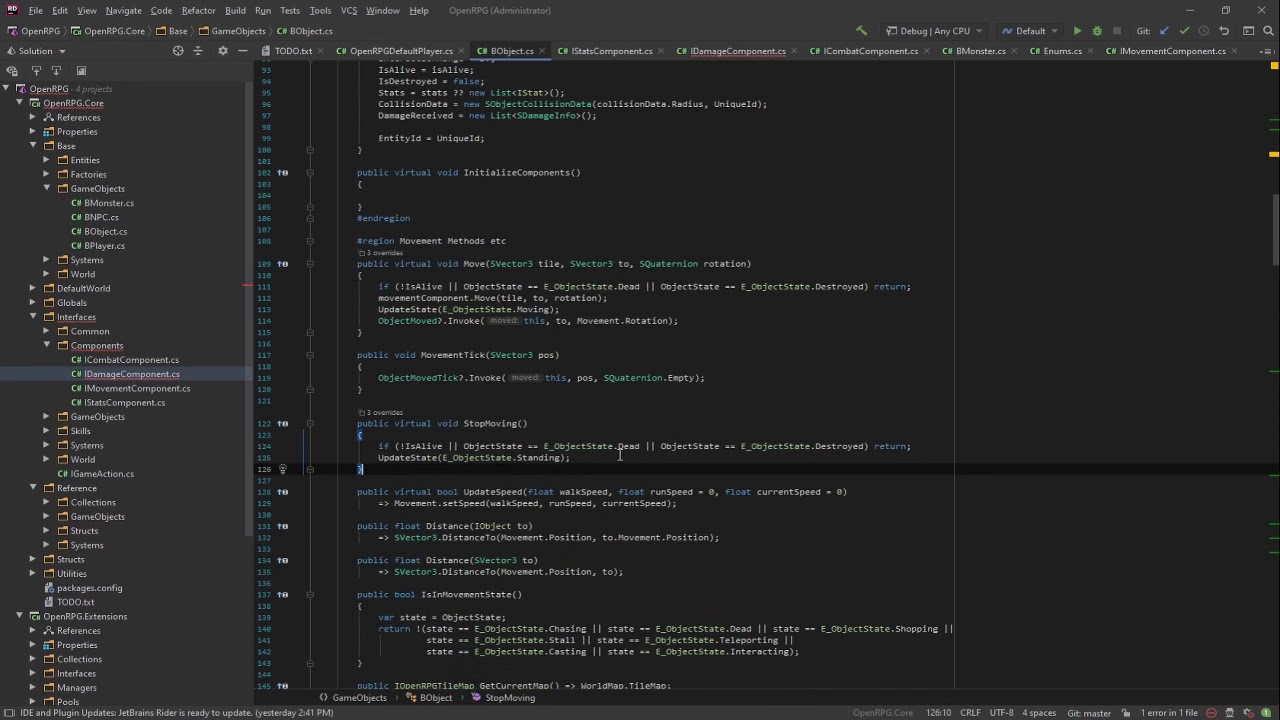 Openrpg OpenRPG - Refactoring 3 - YouTube