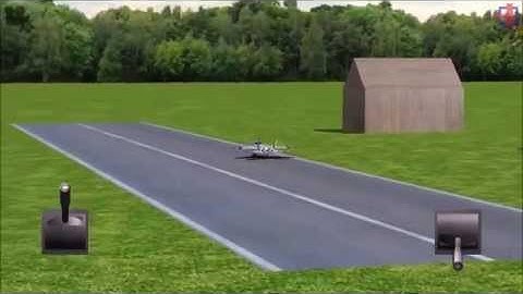 RC-AirSim on Android: F-15 Regal Eagle Takeoff and Crash!