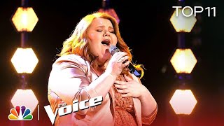 MaKenzie Thomas Performs "Emotion" - The Voice 2018 Live Top 11 Performances