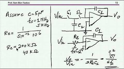 Commonality aspects of switched capacitor converters (SCC) and switched capacitor filters (SCF)