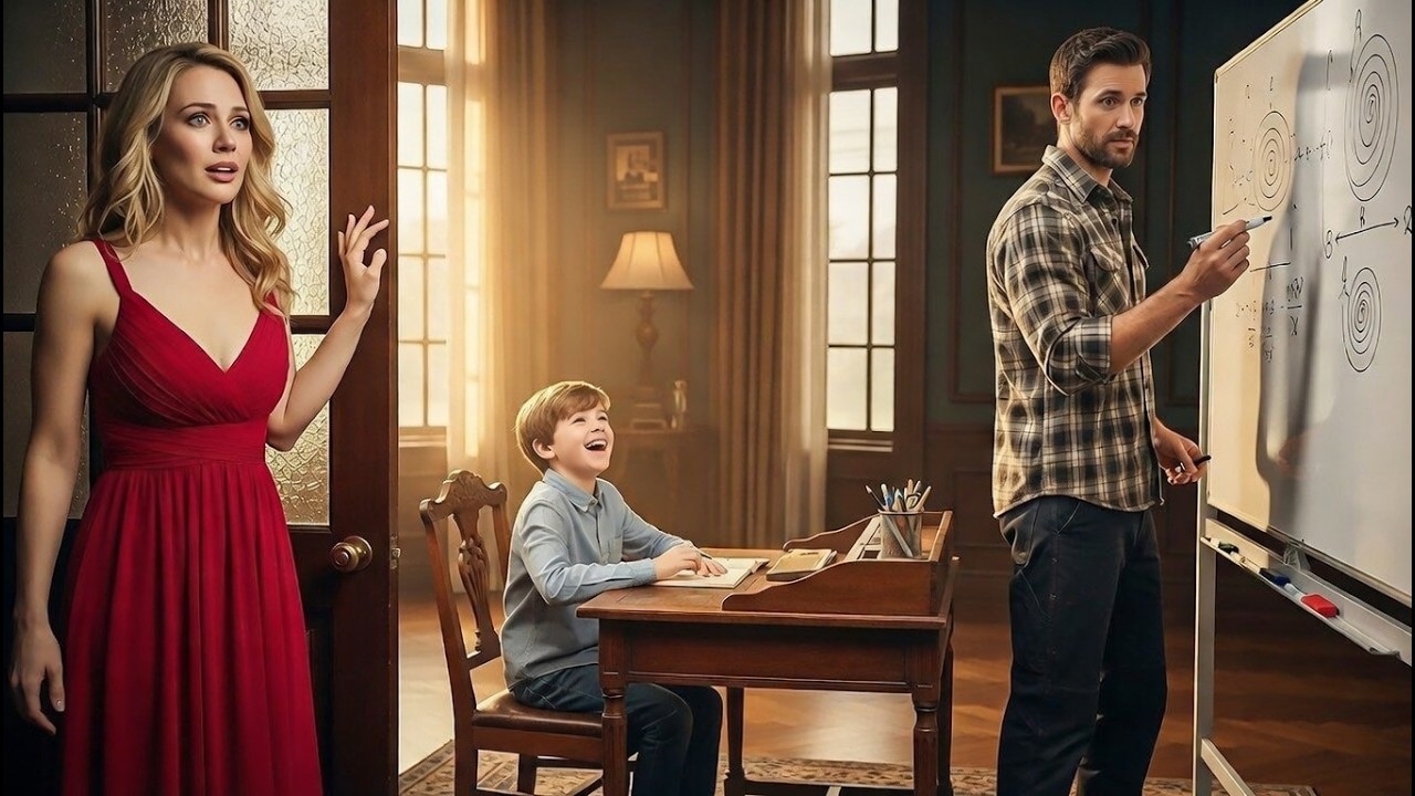 La milliardaire surprend son jardinier enseignant des maths — il cachait son identité.