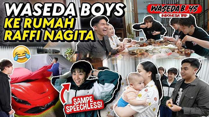 WASEDABOYS PERTAMA KALI KE RUMAH RAFFI NAGITA, SAMPE KAGET & SPEECHLESS 😂 | INDONESIA TRIP 8