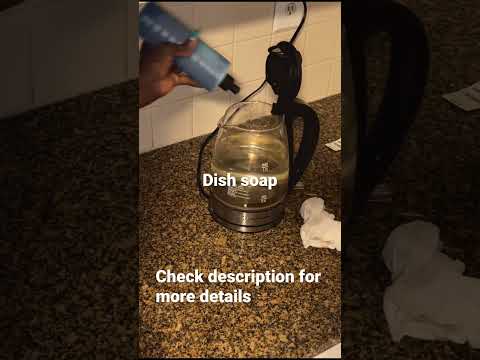Video: Hoe maak je de waterkoker schoon met azijn van schaal: instructies en tips