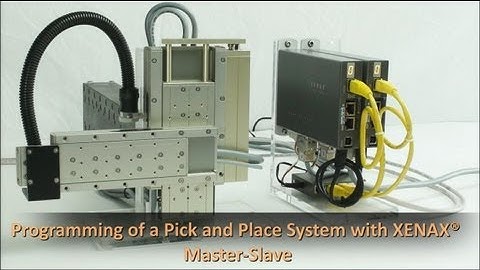 XENAX® Master-Slave Pick & Place Programming | Step-by-Step Guide for Automation Systems