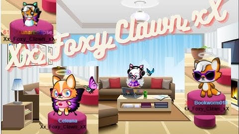 Meeting Foxy Clawn Members in Meow Playground