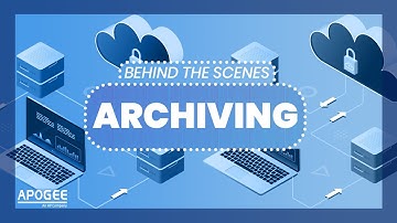 Behind the Scenes: How Archiving Streamlines Your Documents | Apogee Corporation