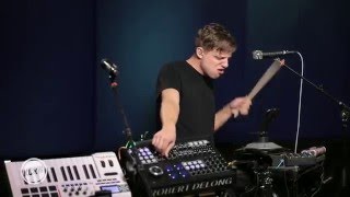 Robert DeLong performing &quot;Long Way Down / Global Concepts&quot; Live on KCRW