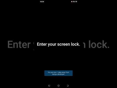 how to enable developer optinos #android #tech #shorts