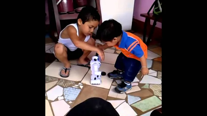 Mis nietos Edgard Ren y Jeremy Samuel