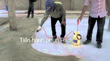 RADCON FORMULA #7 APPLICATION - MASAN FACTORY, PHU QUOC - VIETNAM