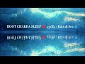Sleep Now 💤 Root Chakra Grounding 🔴 432Hz Rain & Sea Sound | End Sunday Stress & Anxiety