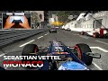Sebastian Vettel Red Bull RB8 | F1 2012 Monaco Grand Prix 100% | Racing with Gyroscope