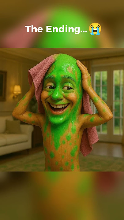 Why did you put green paint in the bathtub💔