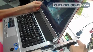 COMPUTEX 2010 - GIGABYTE Unveils Docking Ultra Think M1405 Notebook