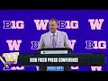 Head Coach Jedd Fisch Press Conference | B1G Media Days