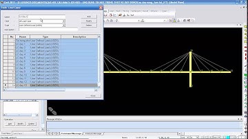 Điều chỉnh nội lực trong cầu dây văng bằng Midas Civil 11