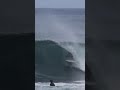 Zane Saenez Getting Barrelled at Sunset Beach on a SUP #shorts