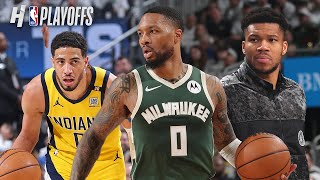 Indiana Pacers vs Milwaukee Bucks - Full Game 2 Highlights | April 23, 2024 | 2024 NBA Playoffs