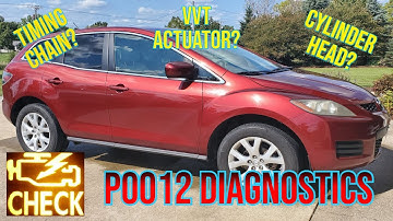 P0012 CHECK ENGINE CODE DIAGNOSTICS & FIX | HOW-TO | MAZDA CX-7 | CAM CAP SANDING | VVT