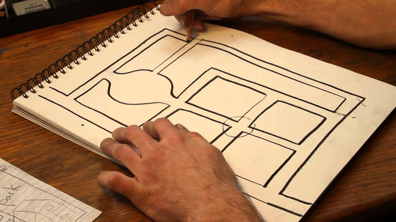 A sketch map (left) with its corresponding metric map generated from... |  Download Scientific Diagram