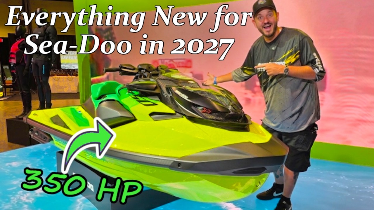 FIRST LOOK at the NEW 2027 Sea-Doo Lineup | Club BRP 2027