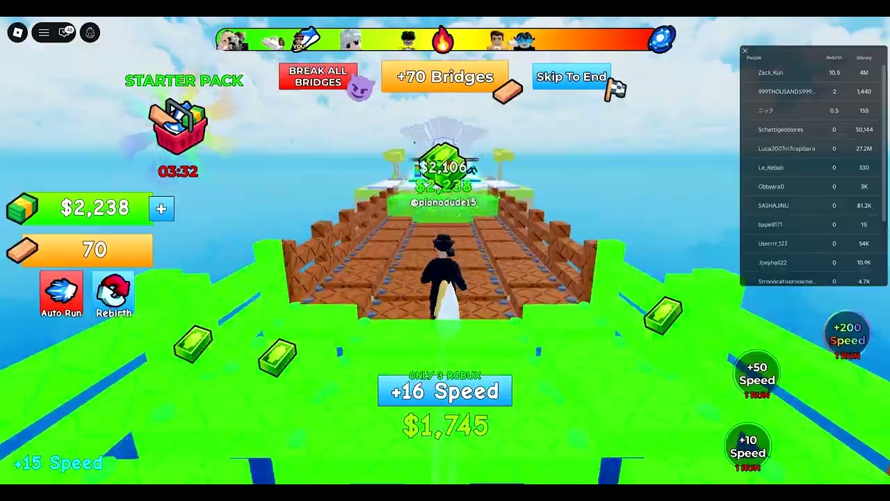 +1 Speed Bridge Building