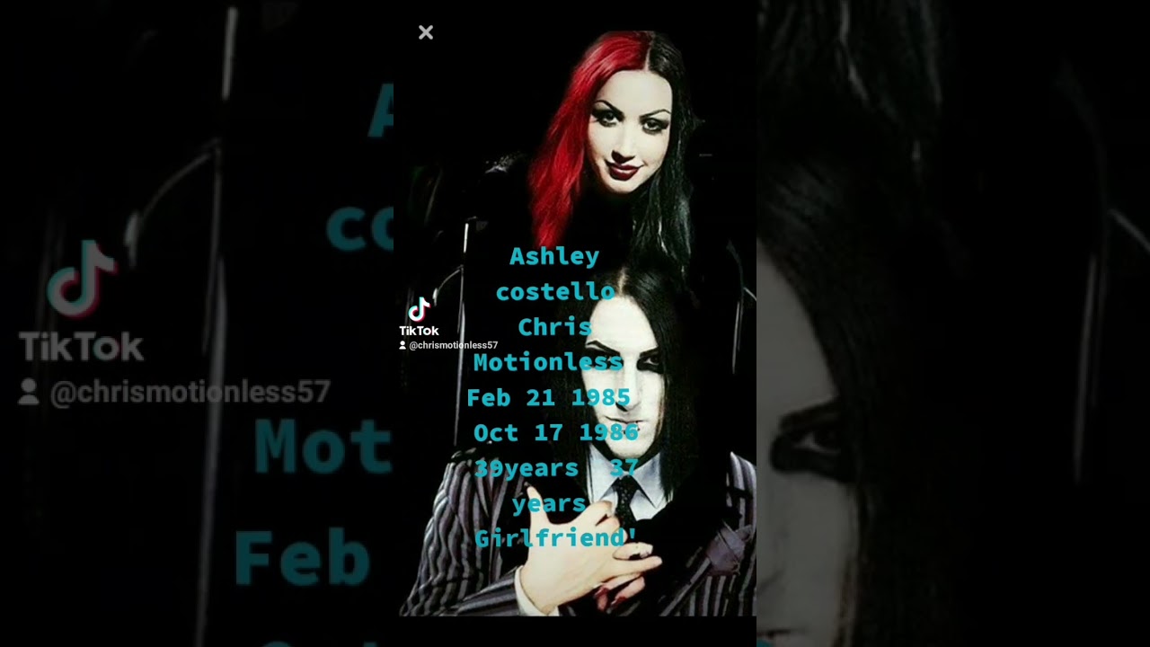Ashley costello Chris Motionless Love girlfriend