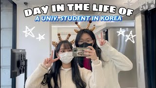 [VLOG] Day in the Life of a University Student in Korea |  Semyung University