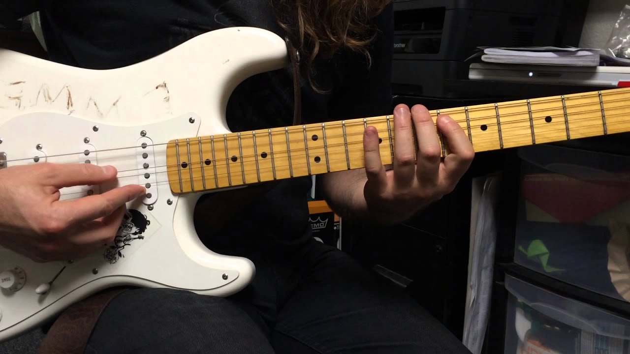 Jailhouse Rock chorus lead guitar Key of E YouTube