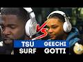 TSU SURF VS GEECHI GOTTI FUNK FLEX FREESTYLE!