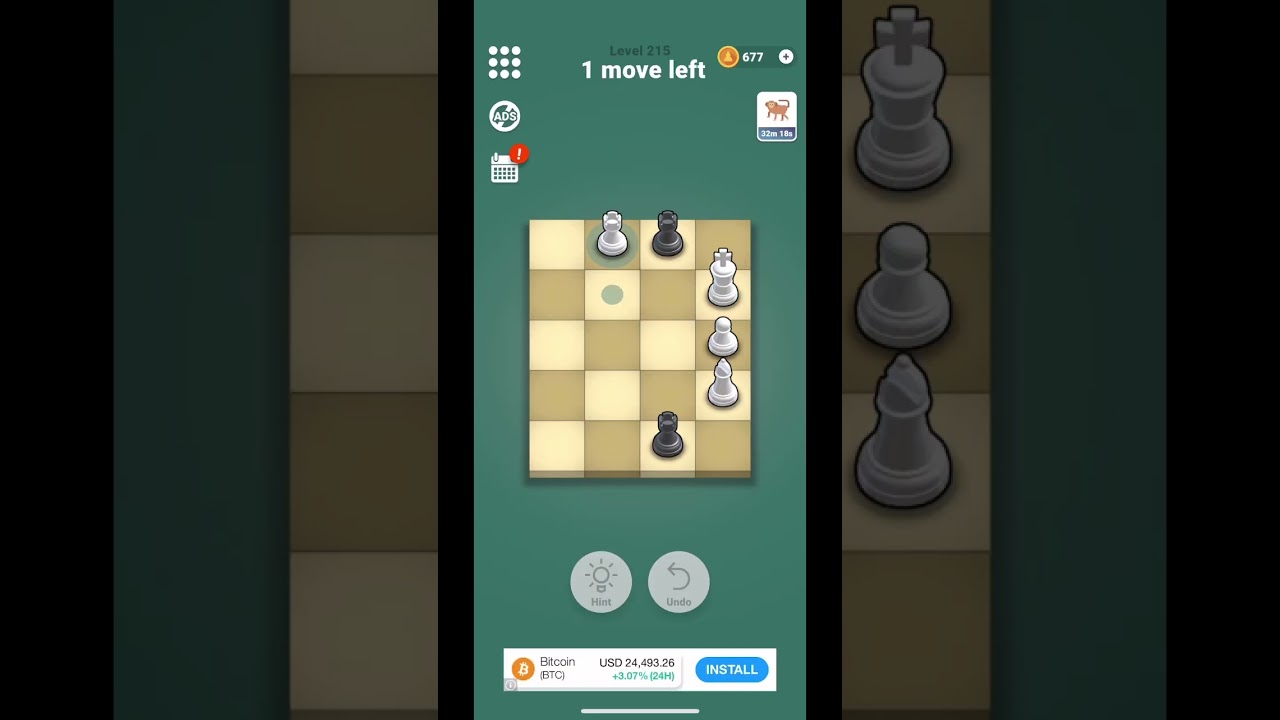 Pocket Chess lvl 130 >>> FOLLOW ME >>> #pocketchess #advantage