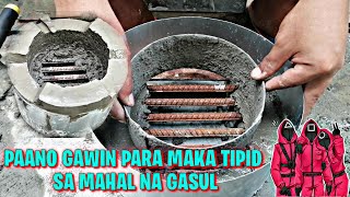 PAANO GUMAWA NG MATIBAY AT SOLID NA DE ULING NA KALAN ( SOLUSYON PARA MAKATIPID SA MAHAL NA GASUL )