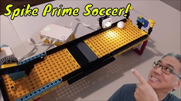 Most Fun Spike Prime Soccer Robot!!! Building Instructions & Program