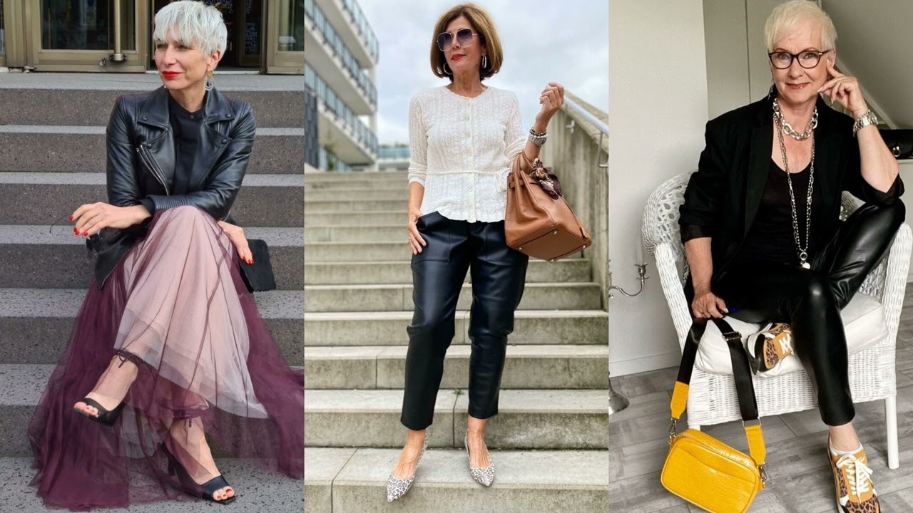 Мода для женщин за 50 на год: модные тренды, новинки, цвета, образы с фото