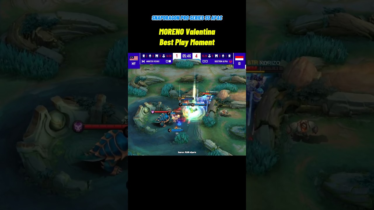 MORENO Valentina Best Play Moment 