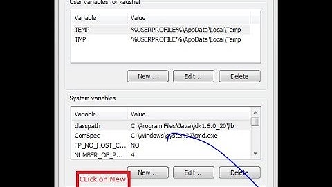 Setting Path and Classpath For Java In Windows 7,........