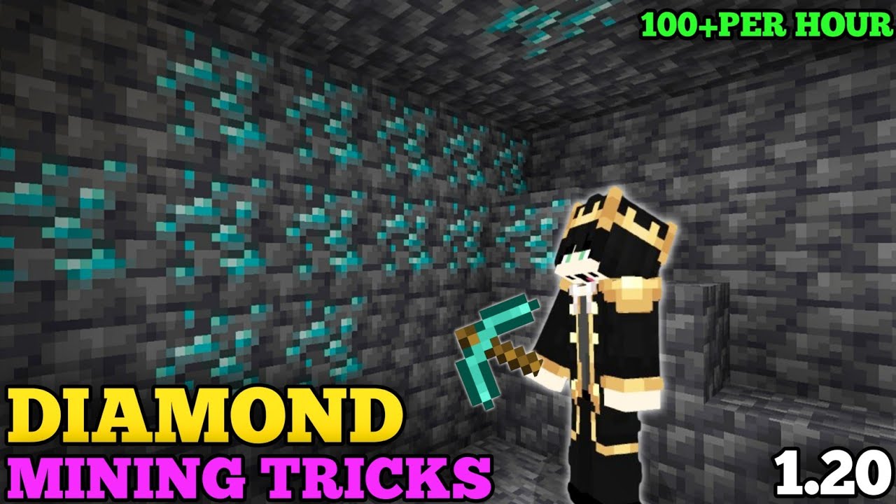 How To Find Diamonds in Minecraft Pe 1.20 || Easiest Way - YouTube