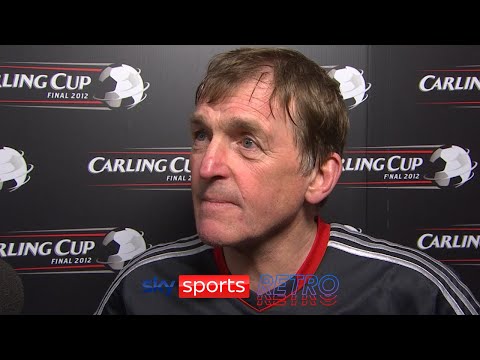 Sir Kenny Dalglish after Liverpool won the 2012 League Cup