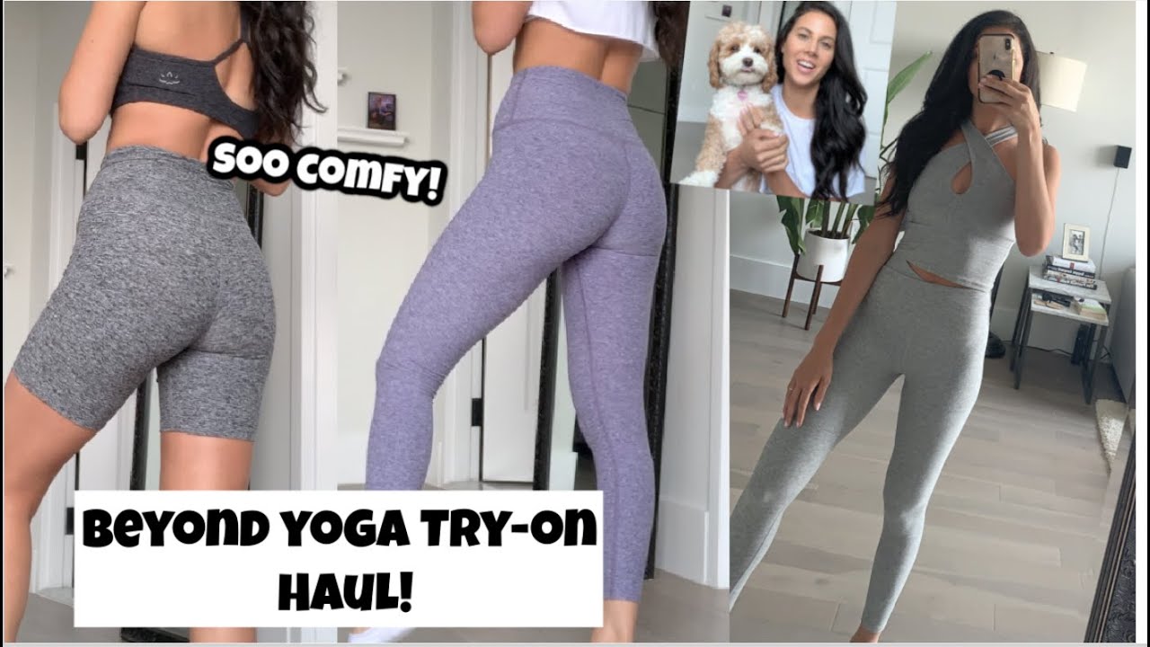 BEYOND YOGA TRY-ON HAUL 