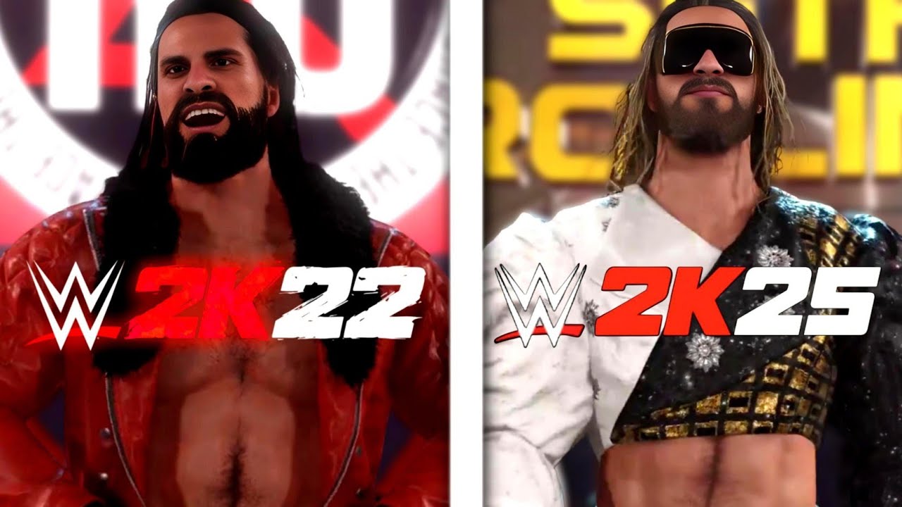 WWE 2K22 vs WWE 2K25 Insane Graphics Evolution!